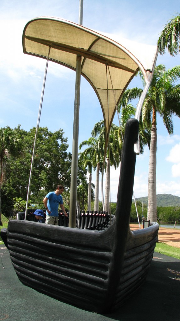 Cooktown's musical ship