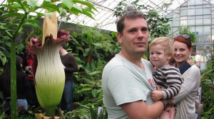 Bub 2 terrified of the "scary flower".