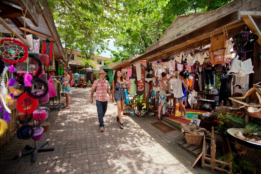 Kuranda's Original Markets.  Photo courtesy of Tourism Kuranda.