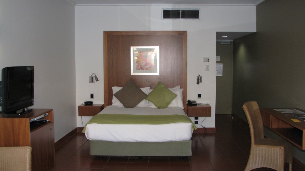 The hotel room at The Hotel Cairns
