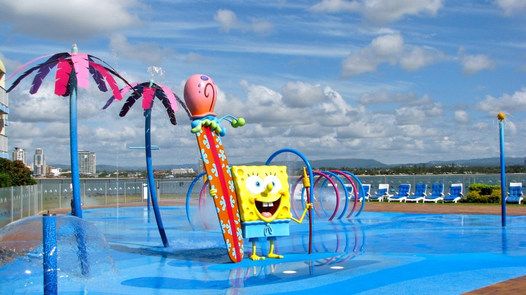 The Sea World Resort water play area