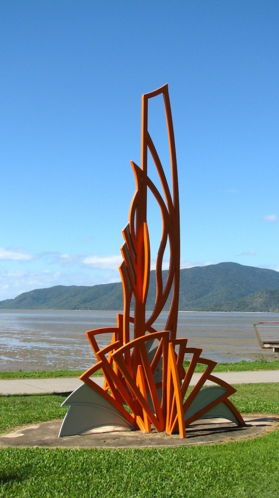 Artwork along the Cairns Esplanade