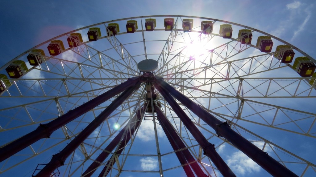 The Giant Skywheel visitng Geelong