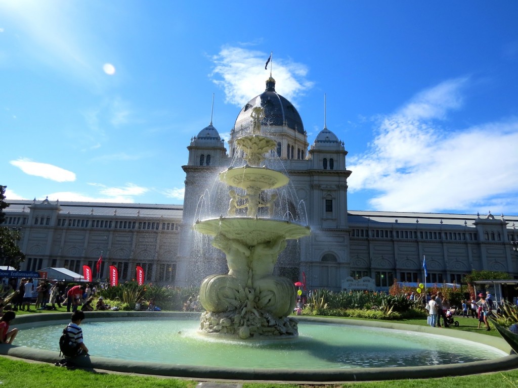 The Melbourne International Flower and Garden Show.      