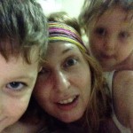Bronwyn Joy and her kids