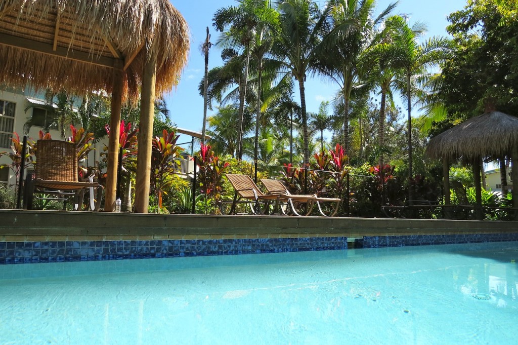 Lap pool at Marlin Cove Resort