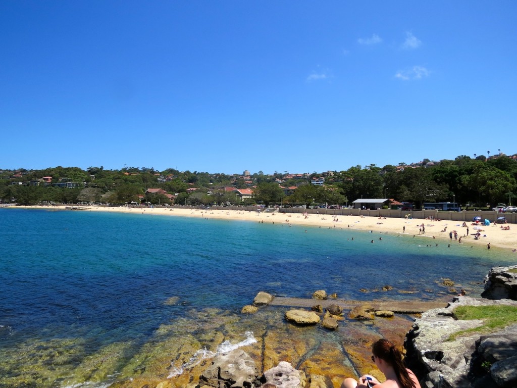 Beautiful Balmoral Beach one of Sydney's city beaches