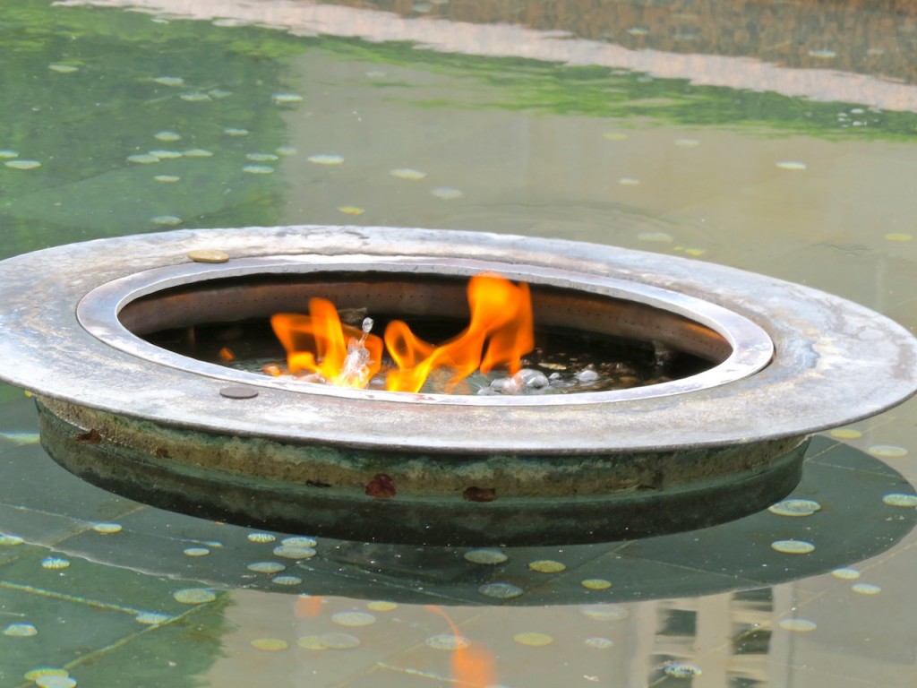The Eternal Flame at the Australian War Memorial