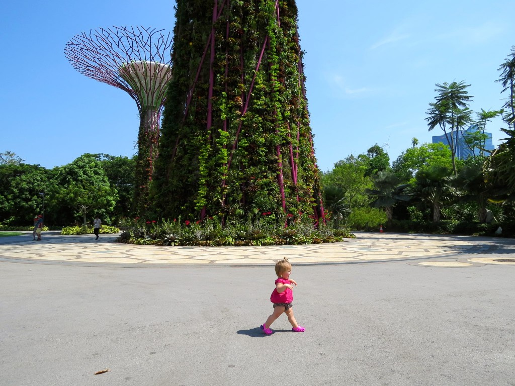 Little Lady Bub at Gardens By the Bay in Singpore