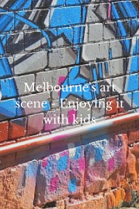 Melbourne's art scene - Enjoying it with (1)
