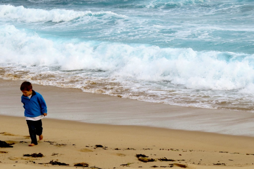 Who cares if it's winter?  Beaches are for getting wet.