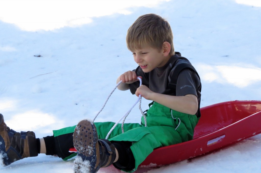 Tobogganing at Mt Baw Baw Alpine Resort