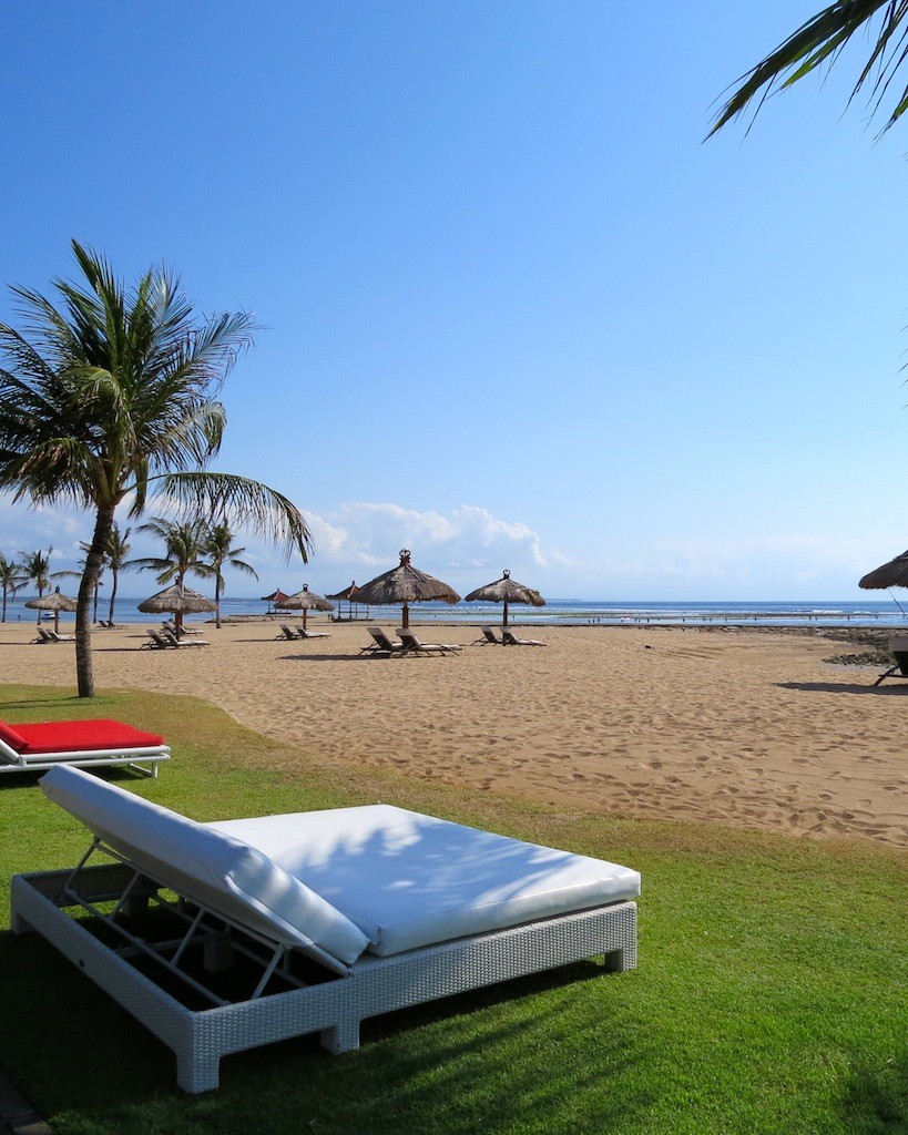 The beach. Club Med Bali