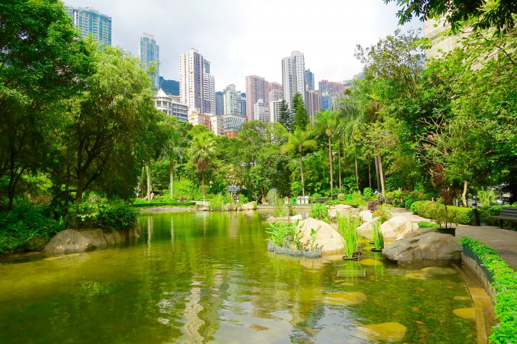 Hong Kong Park - an oasis in the city