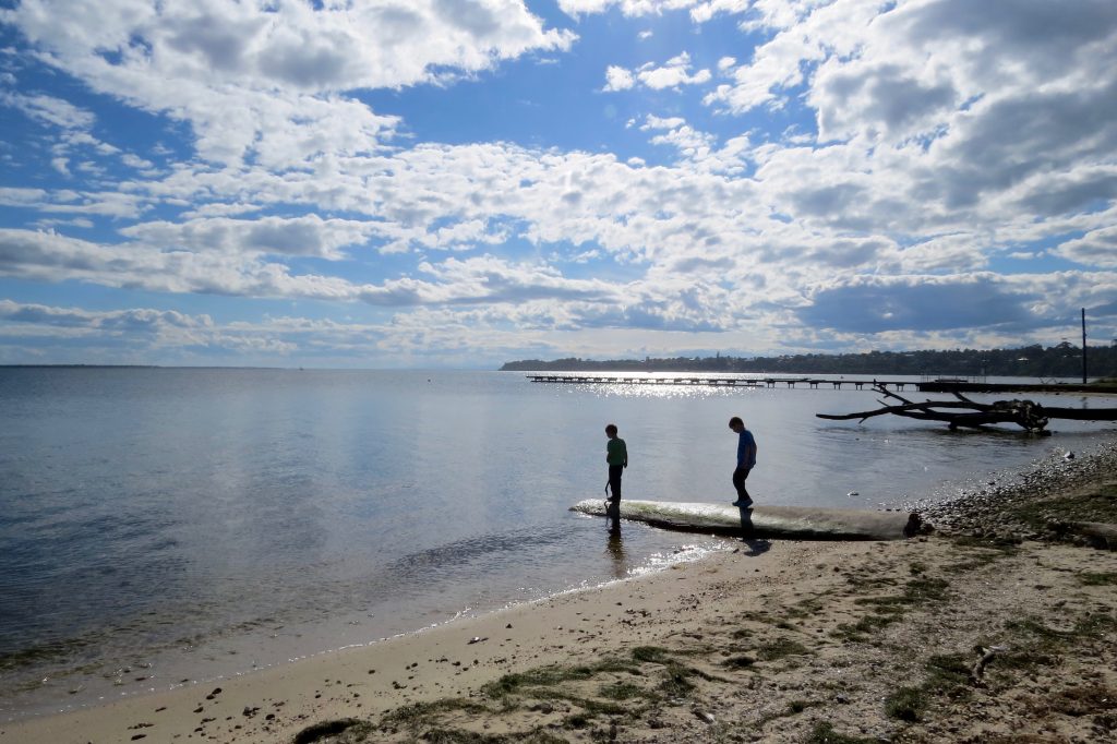 Metung on the Gippsland lakes.